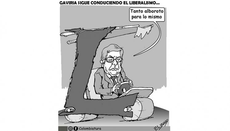 Gaviria sigue conduciendo el liberalismo