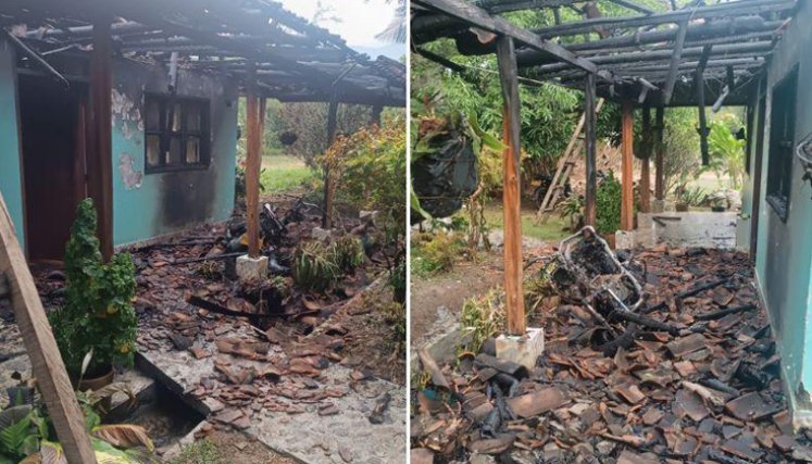 Incendiaron caso de director de restitución de tierras