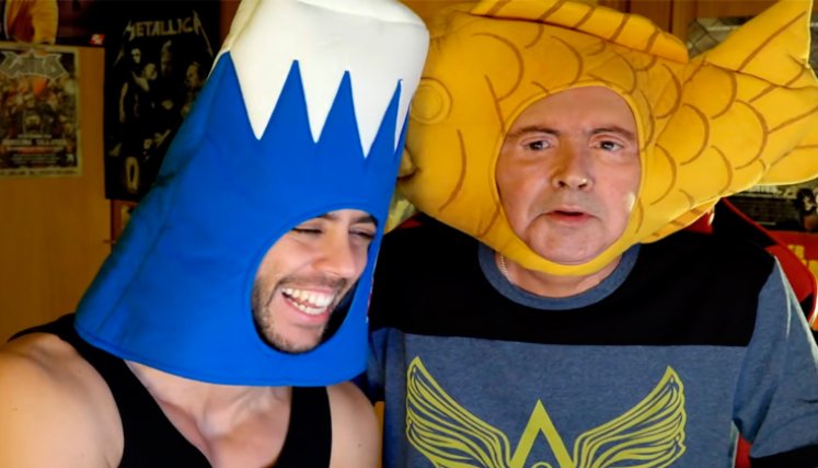 Jordi Wild y Papá Giorgio