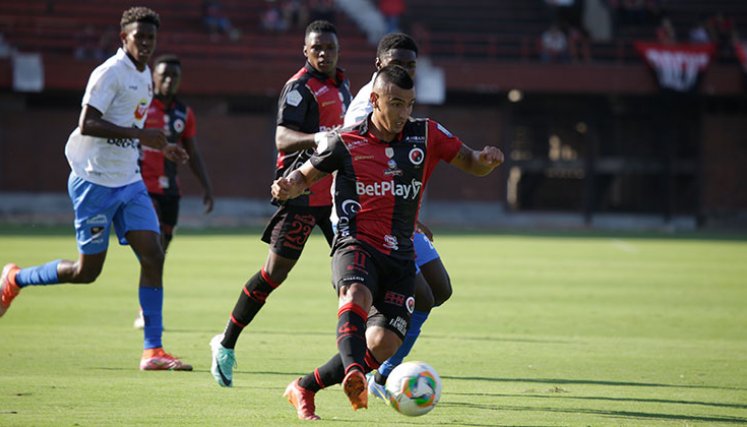 Juan David Rueda, jugador del Cúcuta Deportivo. 