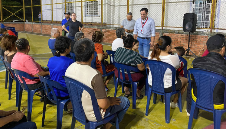 El proceso de legalización fue socializado con la comunidad.