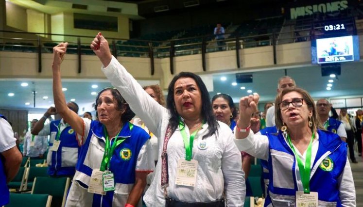 El congreso reunió a delegaciones de departamentos como Amazonas, Guaviare, Pasto, La Guajira, Antioquia y Valle del Cauca, entre otros. 