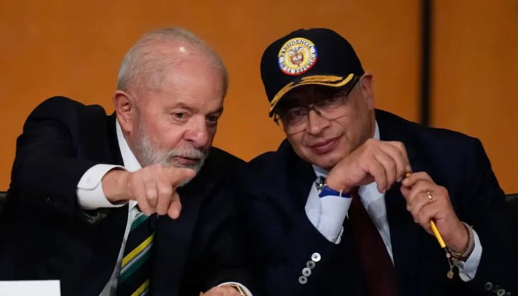Presidente de Brasil y Colombia 