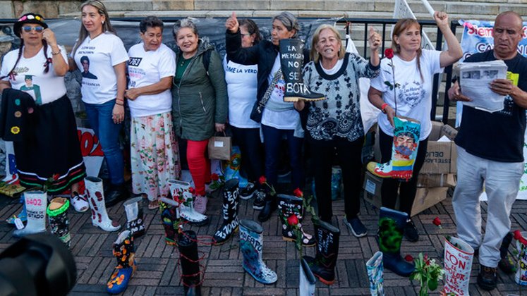 La memoria no se bota: Madres de Soacha manifestaron contra Miguel Polo Polo