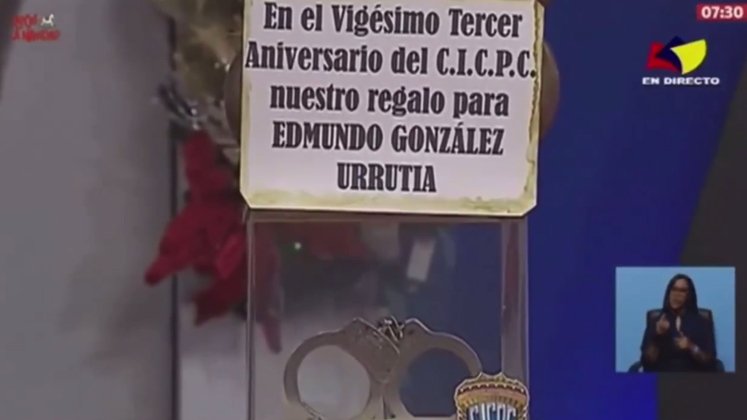 El mensaje que Diosdado Cabello le envió a Edmundo González