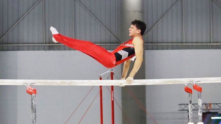 Yan Zabala, gimnasta de Norte de Santander.