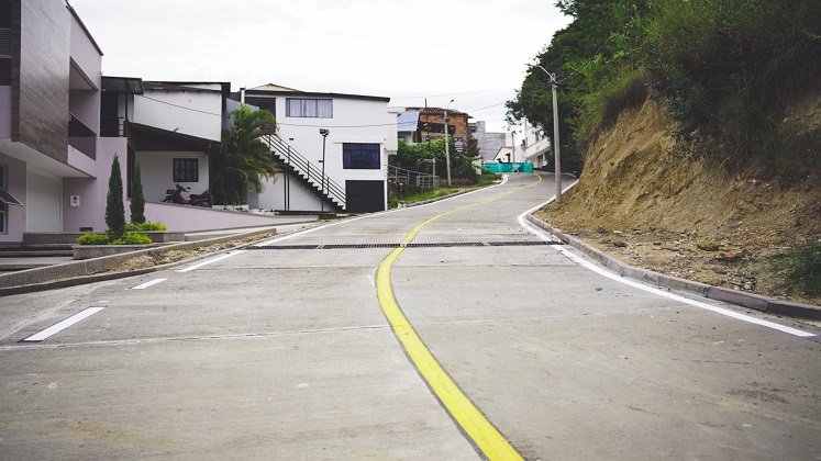 Otras vías del municipio también están siendo intervenidas. / Foto: Cortesía / La Opinión