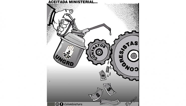 Caricatura @Colombiatura