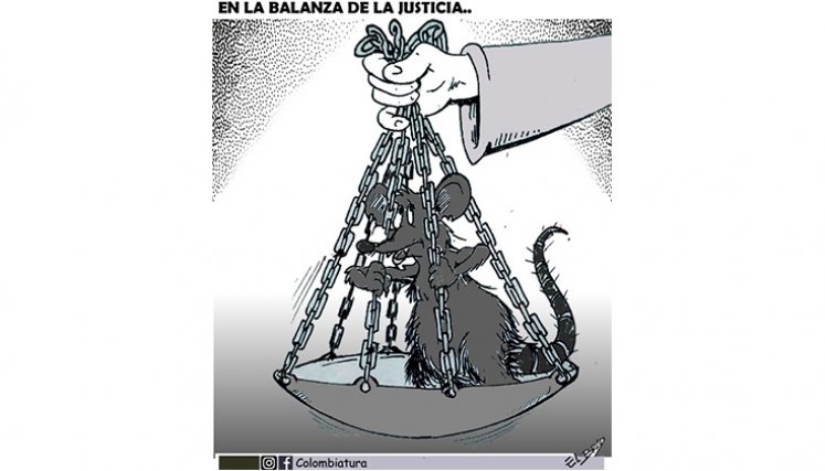 Caricatura @Colombiatura