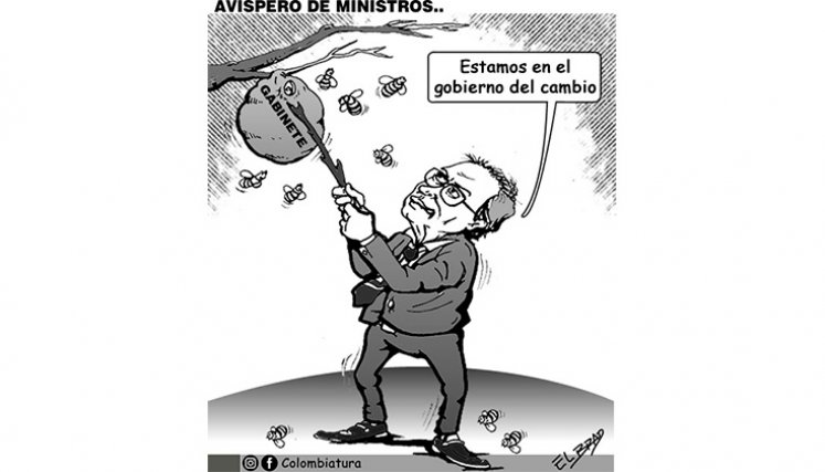 Caricatura @Colombiatura