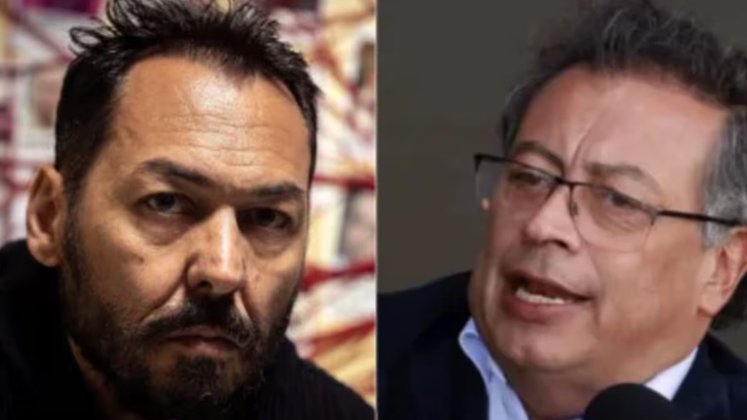 Daniel Mendoza y Gustavo Petro