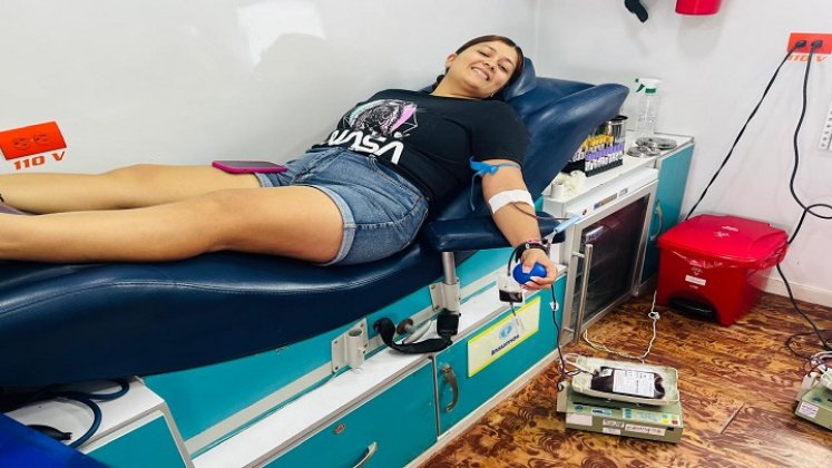 Las experiencias son gratificantes para los voluntarios que consignan esa cuota en el banco de sangre para salvar vidas. /Foto: Cortesía /La Opinión