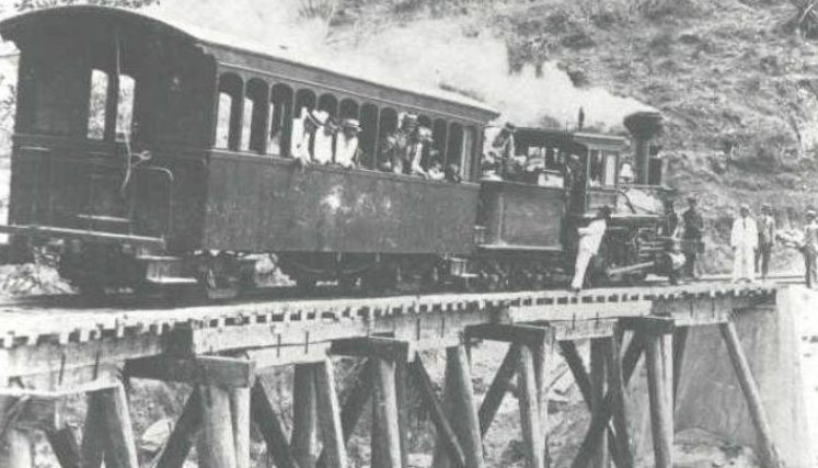 La industria ferroviaria en Cúcuta tenía una de sus rutas más importantes con la que se dirigía hacia el lago de Maracaibo. / Foto: Cortesía.