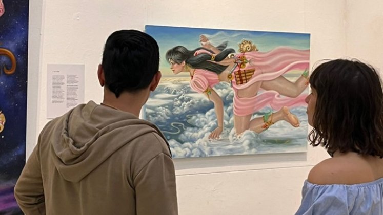 El artista de Chinácota que expone en la Quinta Teresa