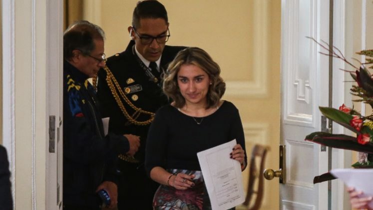 Laura Sarabia es la directora del Departamento Administrativo de la Presidencia de la República (Dapre). Foto Colprensa 