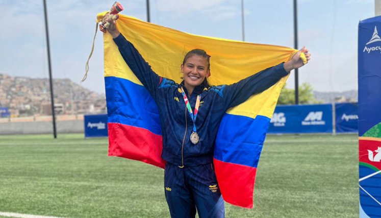 Marcela Ayala, medallista en Juegos Bolivarianos de Ayacucho