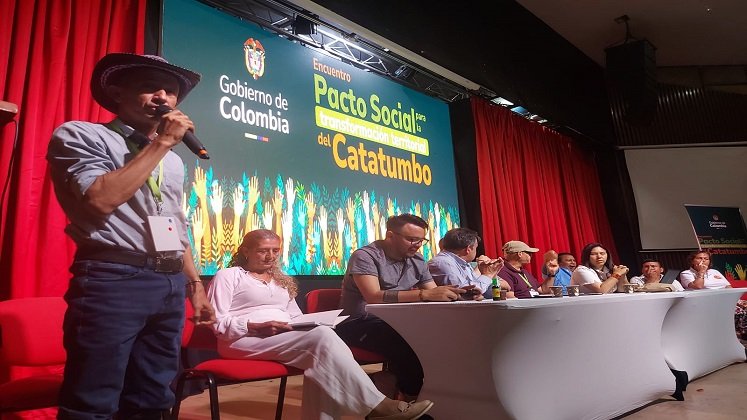 Uno de los grandes anuncios que está en veremos es el Pacto por la transformación social del Catatumbo.