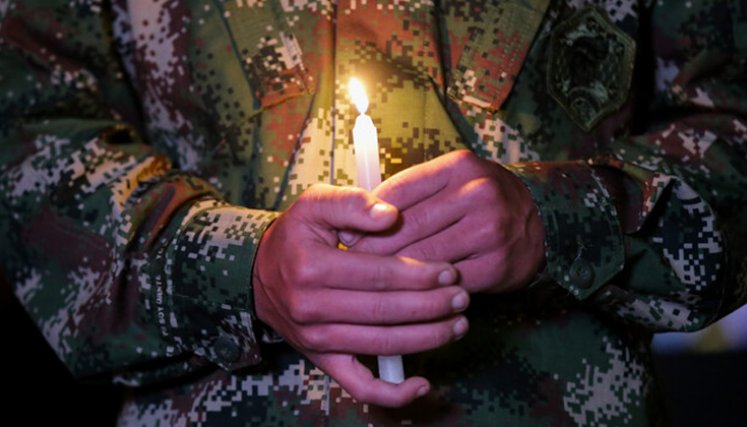 Velatón del Ejército Nacional