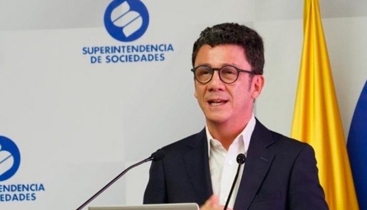 Superintendente de Sociedades, Billy Escobar Pérez. / Foto Cortesía