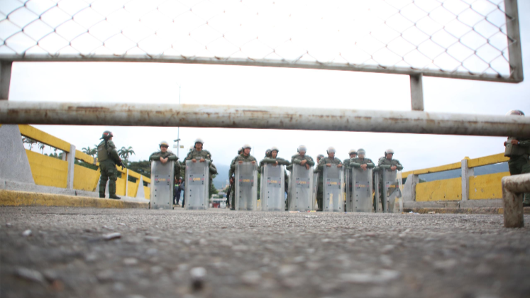 Así amanecieron los pasos binacionales este viernes 10 de enero entre Cúcuta y el estado Táchira. 