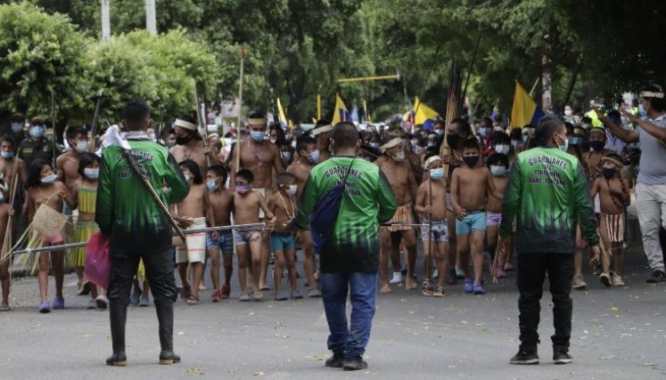 Comunidades barí piden al Gobierno protección de su territorio y sus derechos 