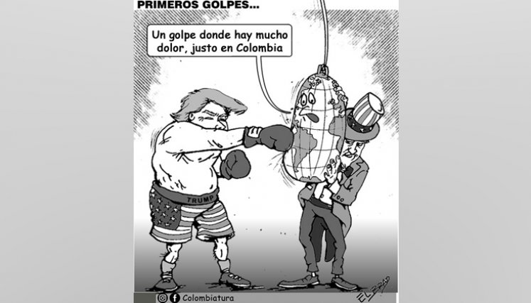 Caricatura del martes 28 de enero del 2025