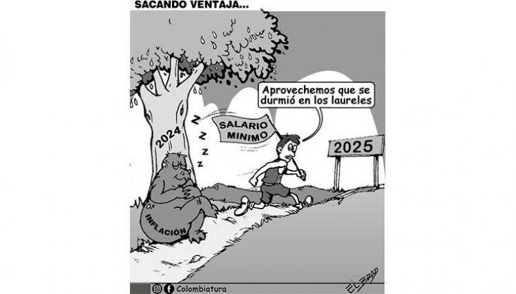 Caricatura @Colombiatura