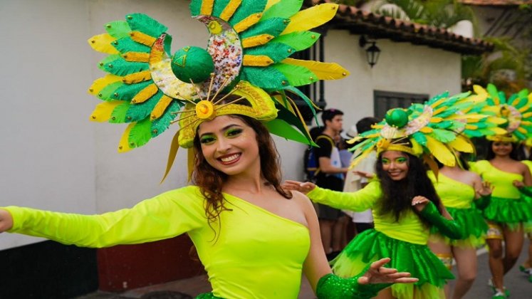 Con distintos actos culturales se desarrollan los carnavales en Ocaña.