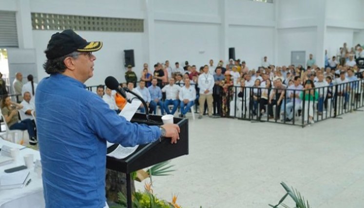 Gustavo Petro en Ocaña