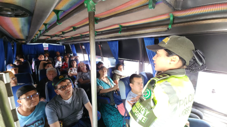 En Norte de Santander, los viajeros comenzaron a retornar más temprano a sus lugares de origen por temor a quedar atrapados en un bloqueo vial.