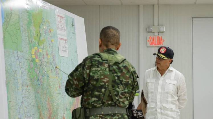 El presidente Gustavo Petro dijo que si el Eln quiere guerra, guerra tendrá./Foto Presidencia