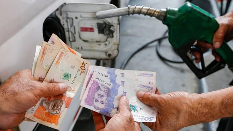 Precio del combustible en Colombia