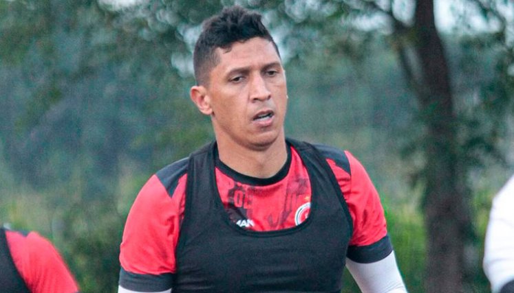 Ramiro Sánchez, arquero del Cúcuta Deportivo. 