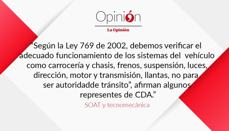 SOAT y tecnomecánica