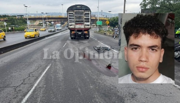 Ciclista muerto La Opinión