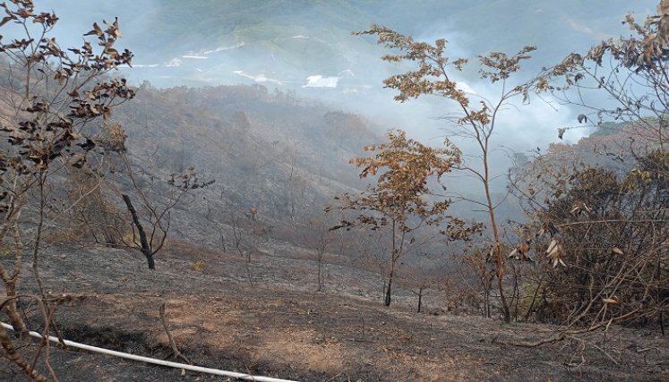 En Ocaña se adoptan medidas para controlar los incendios forestales.