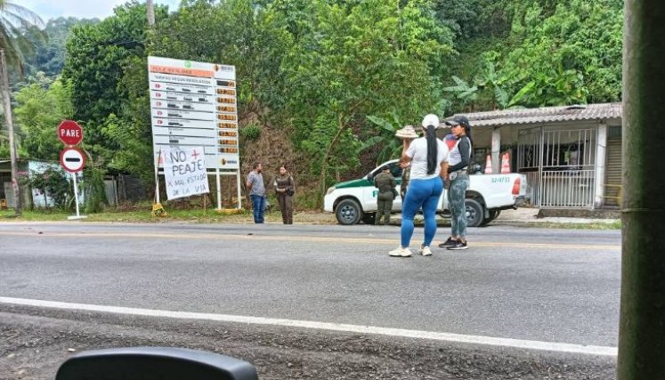 Peaje El Playón. / Foto: Cortesía / La Opinión 