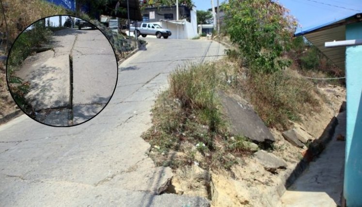 Tres barrios de Cúcuta están en riesgo por vías en mal estado