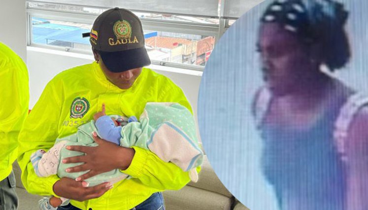Hallan al bebé de 2 meses que fue raptado en Cali: identifican la presunta secuestradora