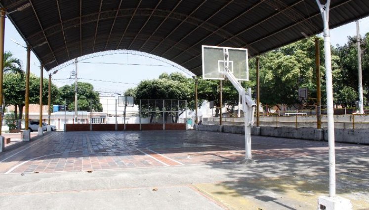 Polideportivo de Ciudad Jardín/Foto Stefany Peñaloza/La Opinión