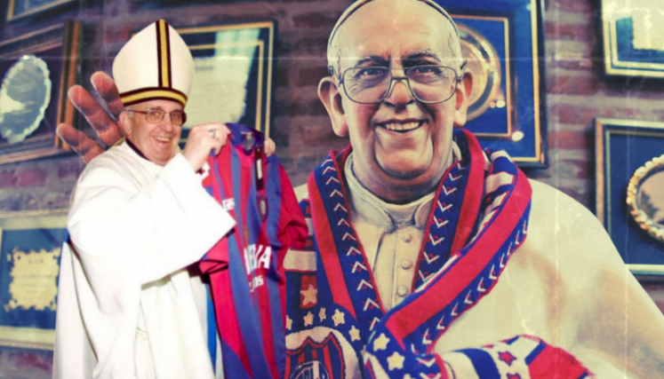 Papa Francisco y San Lorenzo