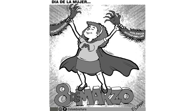 Caricatura del 8 de marzo. 