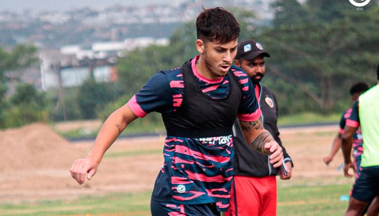 Diego Calcaterra, defensor, Cúcuta Deportivo. 