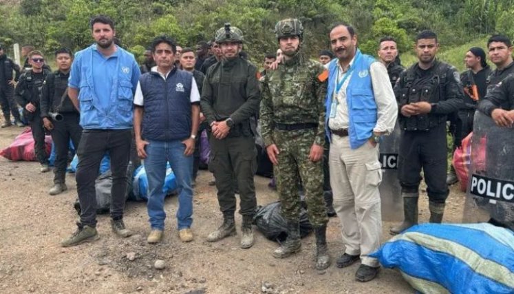 Los miembros de la fuerza pública permanecían retenidos en la localidad rural de La Hacienda, en el Cañón del Micay del departamento del Cauca.