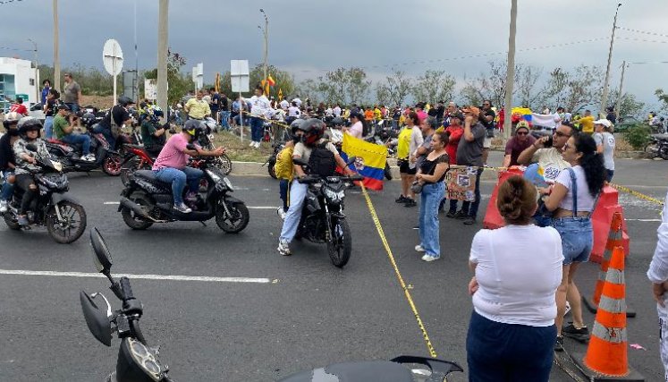 MANIFESTACIÓN PEAJE LA PARADA