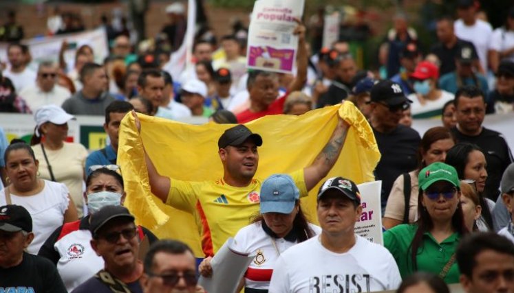 Marchas en Cúcuta. 