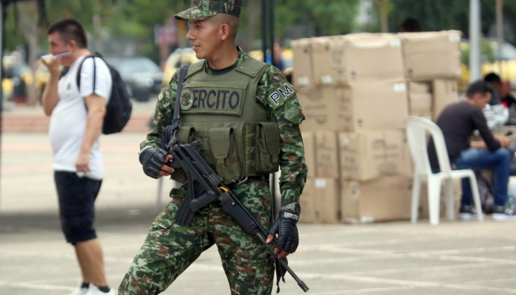 El Ejército está desplegado en el Catatumbo.