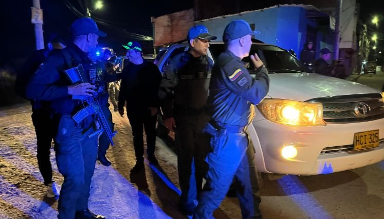 Incautadas armas y municiones durante los operativos.  
