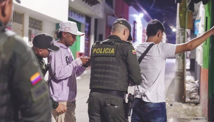 La fuerza pública llega a los distintos rincones de la ciudad para brindar protección a la ciudadanía. /Foto: Cortesía