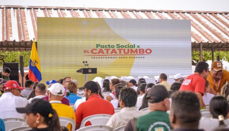 El Pacto Catatumbo fue suscrito en Tibú y proyecta una inversión por $6.5 billones a 10 años./Foto cortesía